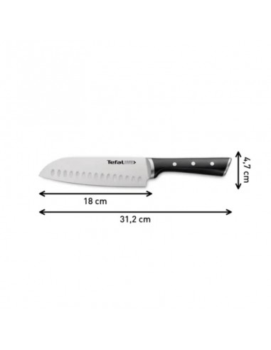 Couteau Tefal 18 cm polyvalent pour cuisine quotidienne Couteau Tefal 18 cm polyvalent pour cuisine quotidienne