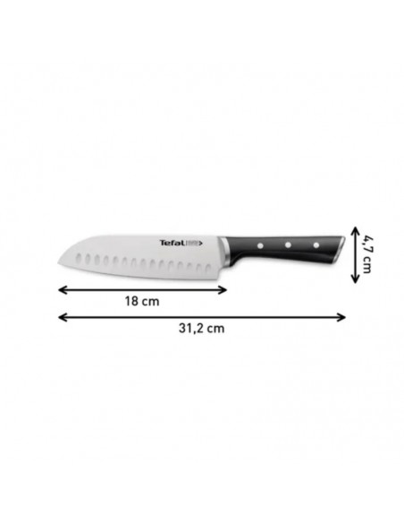 Couteau Tefal 18 cm polyvalent pour cuisine quotidienne Couteau Tefal 18 cm polyvalent pour cuisine quotidienne