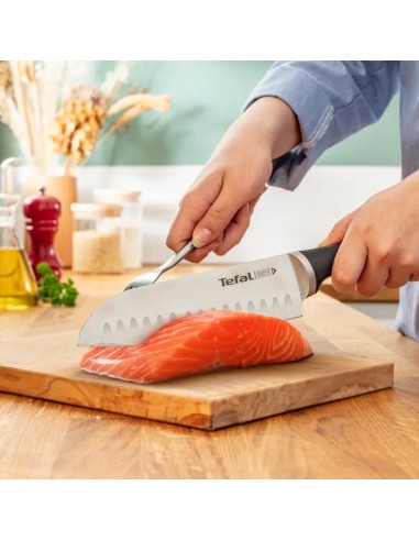 Couteau Tefal Ice Force tranchant et résistant Couteau Tefal Ice Force tranchant et résistant