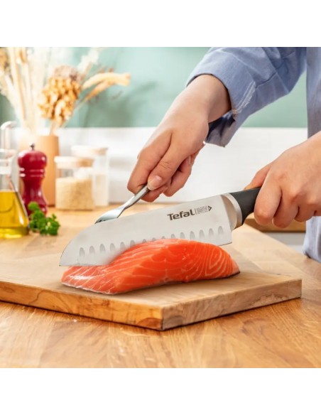 Couteau Tefal Ice Force tranchant et résistant Couteau Tefal Ice Force tranchant et résistant