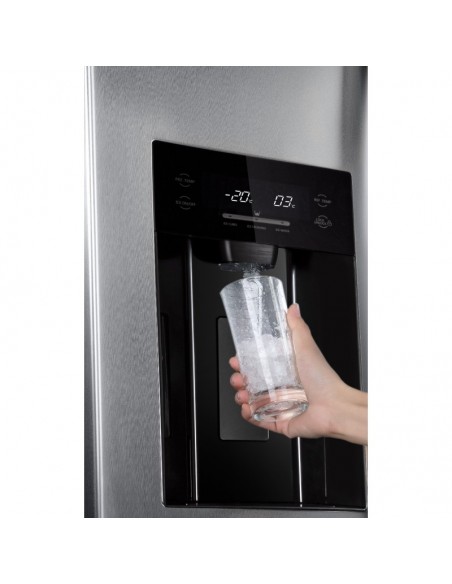 Frigo grande capacité familial Hyundai avec double compartiment