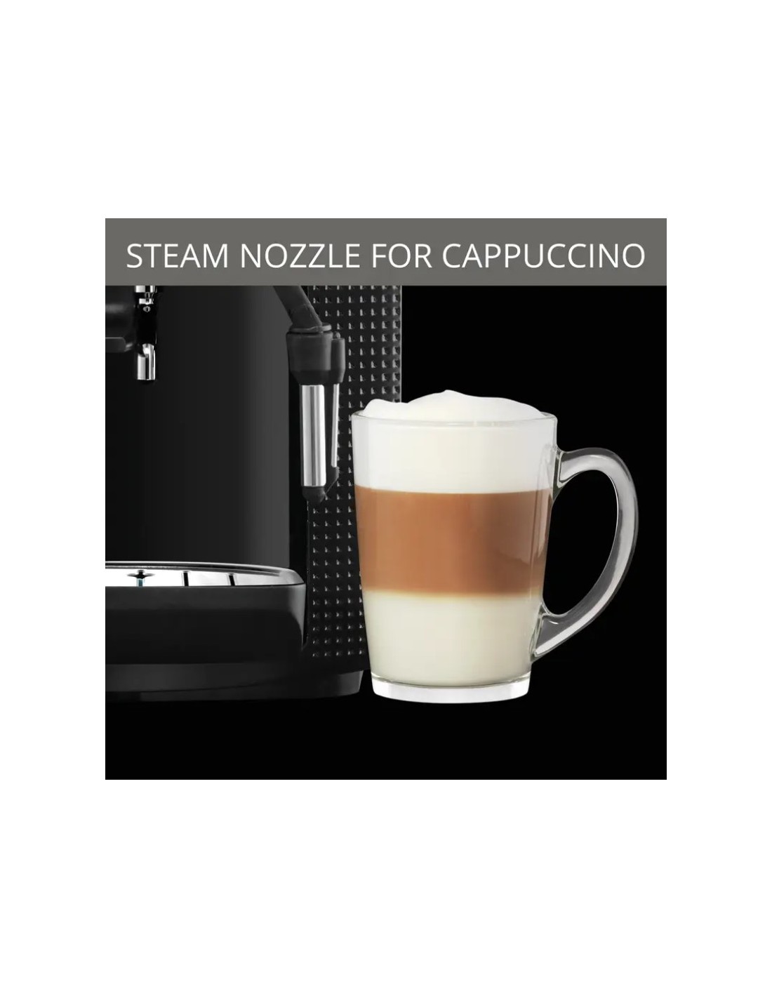 Machine à café automatique KRUPS avec mousseur pour cappuccino