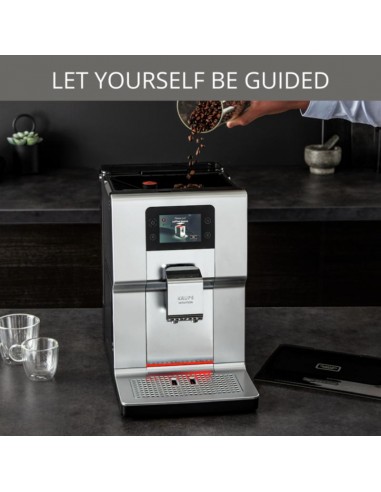 Cafetière Nespresso Krups design noir élégant