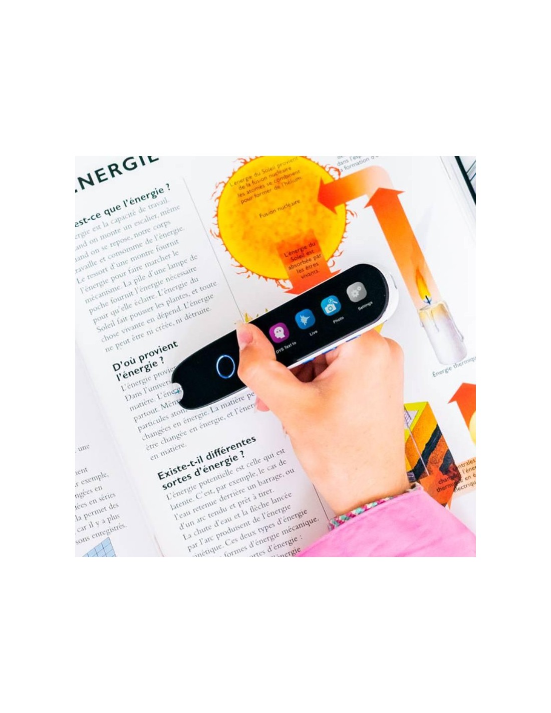 stylo scanner IRISPen Reader 8 sans fil ergonomique