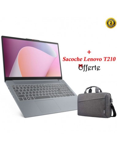 PC portable Lenovo IdeaPad Slim 3 15AMN8 + Sacoche Lenovo T210
