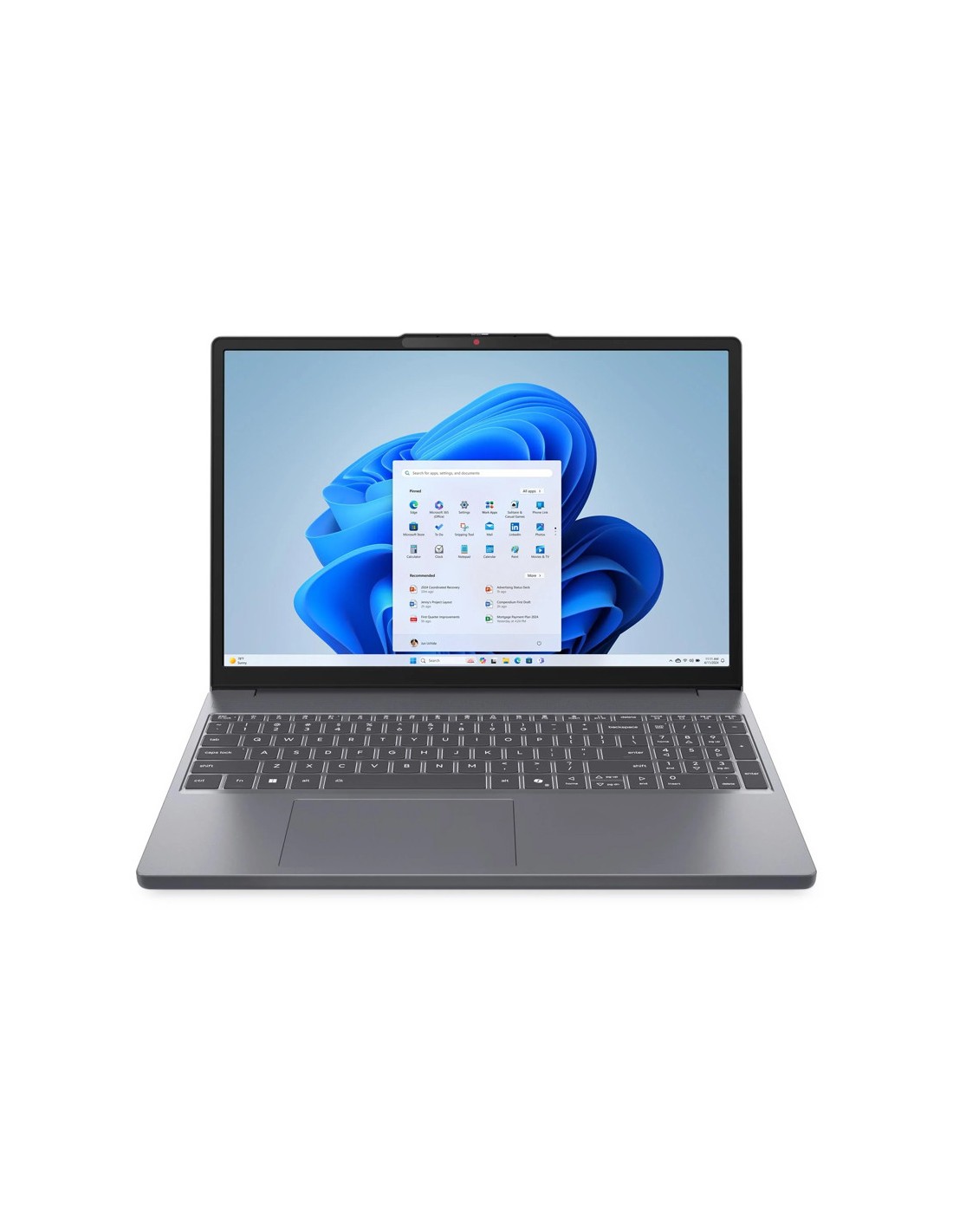 Lenovo IdeaPad Slim 3 15IRH10 design moderne gris