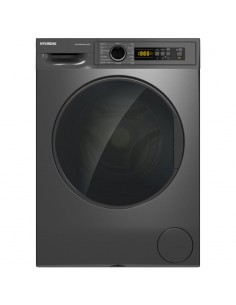 machine à laver Hyundai 8Kg Inverter Dark inox moderne