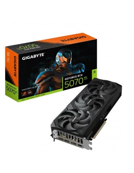 Carte graphique compacte PCIe 5.0 16Go NVIDIA RTX 5070 Ti