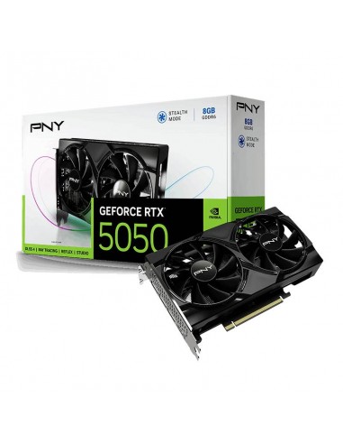 GPU NVIDIA GeForce RTX 5050 PNY pour jeux vidéo PC