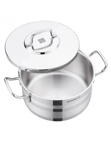 Faitout induction inox compatible tous feux