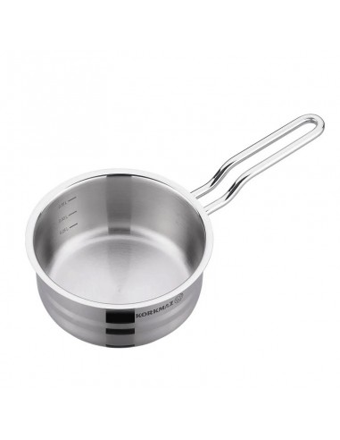 Casserole Korkmaz inox poignée isolée sécurité cuisine