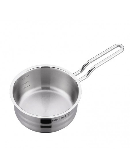 Casserole Korkmaz inox poignée isolée sécurité cuisine