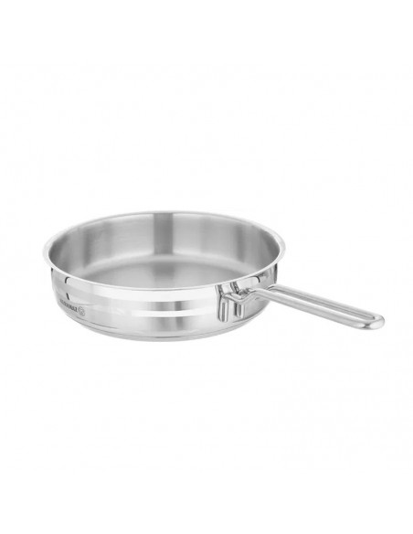 Set Korkmaz inox 11 pièces avec couvercles solides