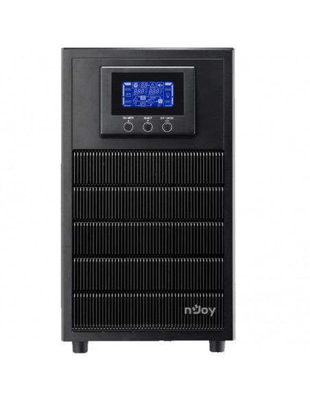 Onduleur NJOY Aten PRO 3000 design compact noir professionnel Onduleur NJOY Aten PRO 3000 design compact noir professionnel