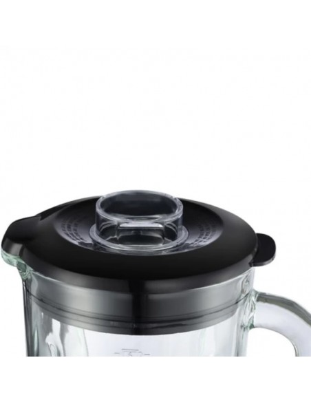 Mixeur rouge Russell Hobbs avec couvercle et lames lavables