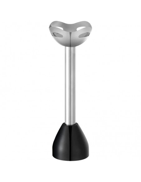 Mixeur cuisine multifonction noir acier inoxydable