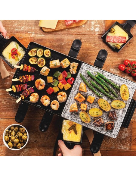 Raclette pierre naturelle pour table conviviale Raclette pierre naturelle pour table conviviale