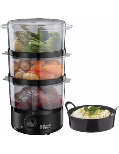 Cuiseur vapeur électrique Russell Hobbs pour cuisson sans huile Cuiseur vapeur électrique Russell Hobbs pour cuisson sans huile