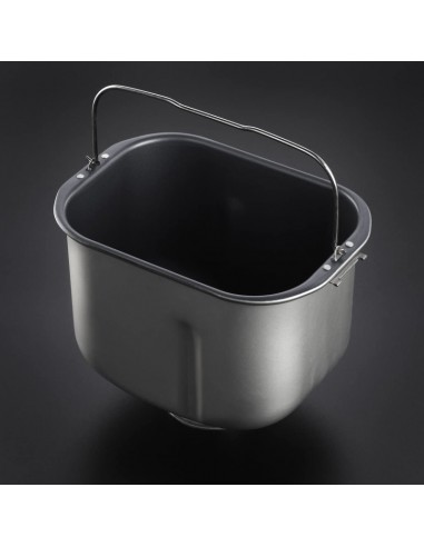 Four à pain électrique avec croûte réglable et poêle antiadhésive