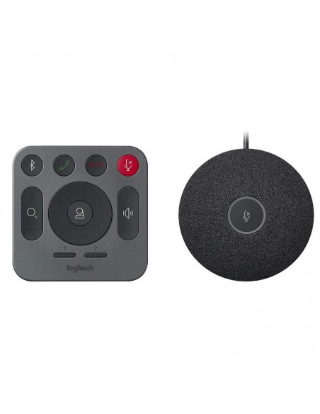 Système audio vidéo conférence Logitech avec boutons LED de mise en sourdine