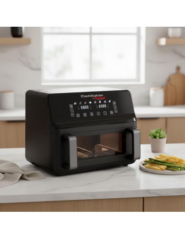 Friteuse programmable Techwood 9L pour cuisson saine rapide
