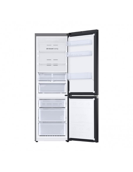 Éclairage LED et commandes intuitives réfrigérateur Samsung moderne