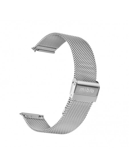 Mibro Watch Fit bracelet silicone et nylon tressé couleurs