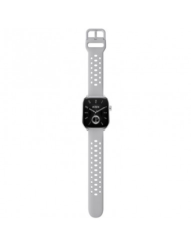 Montre connectée gris notifications smartphone et appels Bluetooth