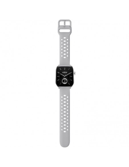 Montre connectée gris notifications smartphone et appels Bluetooth