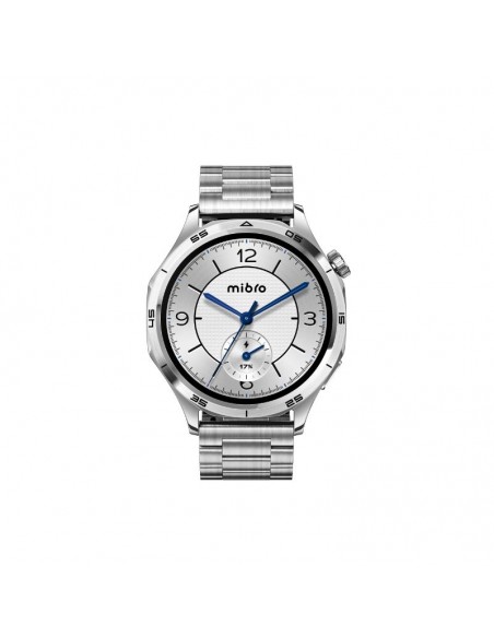 montre intelligente Mibro silver affichage AMOLED دائم