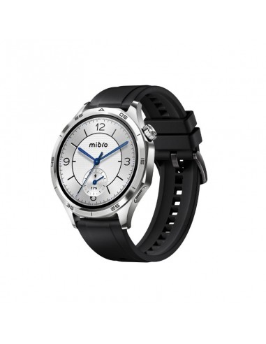 montre connectée femme Mibro élégante couleur argent