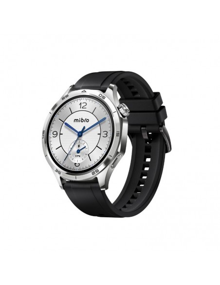 montre connectée femme Mibro élégante couleur argent