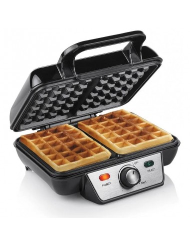 Gaufrier 2 gaufres simultanées cuisson rapide