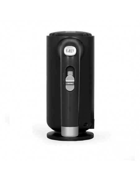 Batteur compact noir contrôle vitesse réglable