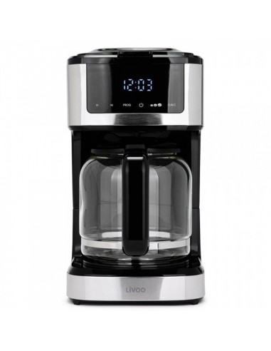 Cafetière avec arrêt automatique et maintien au chaud