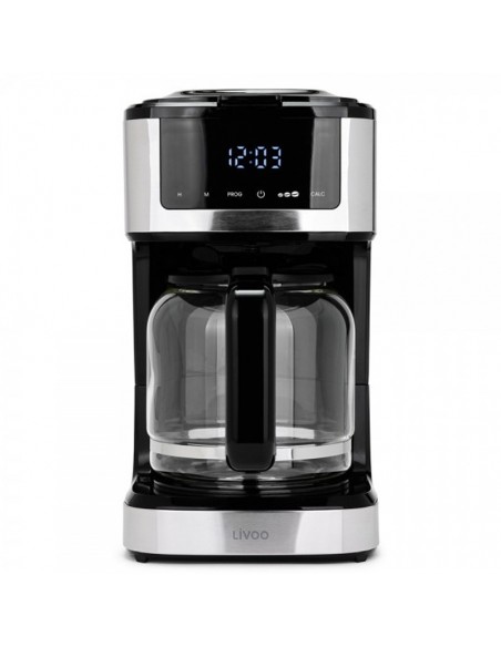 Cafetière avec arrêt automatique et maintien au chaud