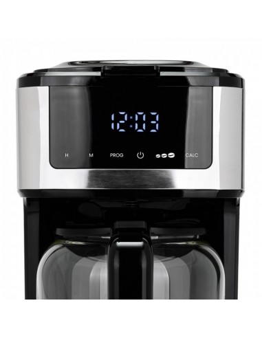 Cafetière filtre Livoo 1.8L avec affichage LED tactile