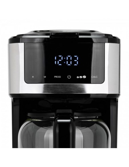Cafetière filtre Livoo 1.8L avec affichage LED tactile