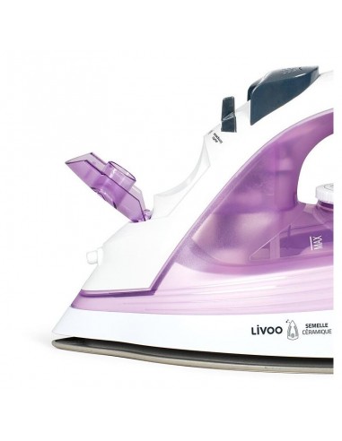 Fer à repasser vapeur puissant Livoo 2200W repassage efficace Fer à repasser vapeur puissant Livoo 2200W repassage efficace