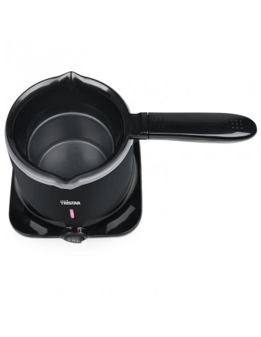 Appareil chocolat fondu TRISTAR compact et design noir