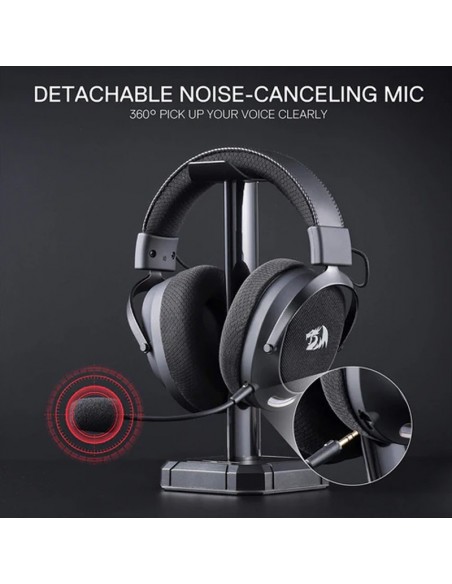 Casque Redragon Arrow Pro H858 noir audio gamer immersif PC