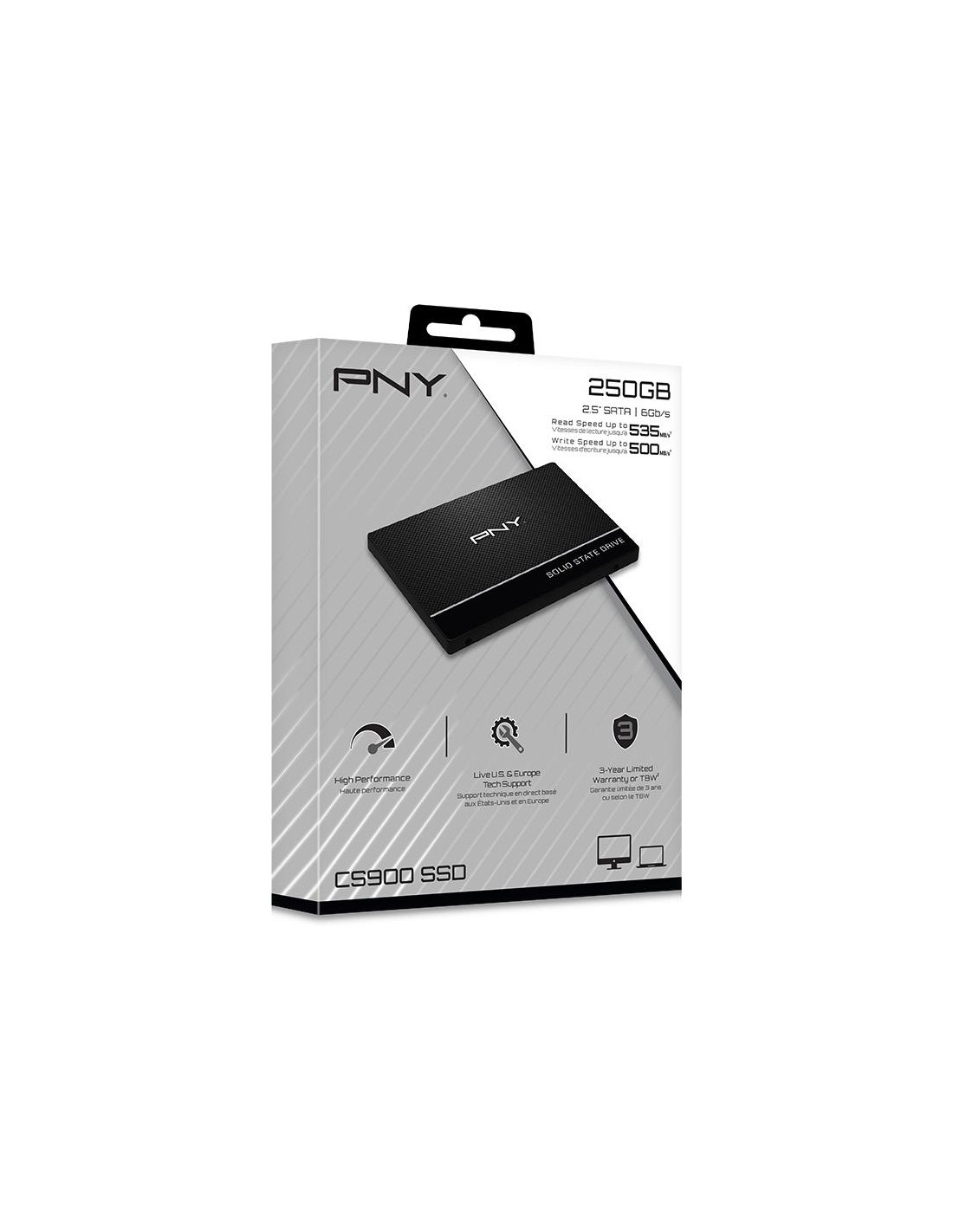 disque dur interne pny cs900 250go upgrade laptop rapide