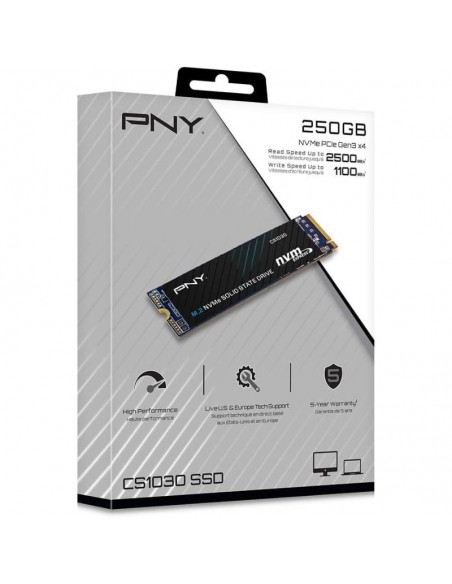 SSD interne PNY pour stockage rapide et fiable