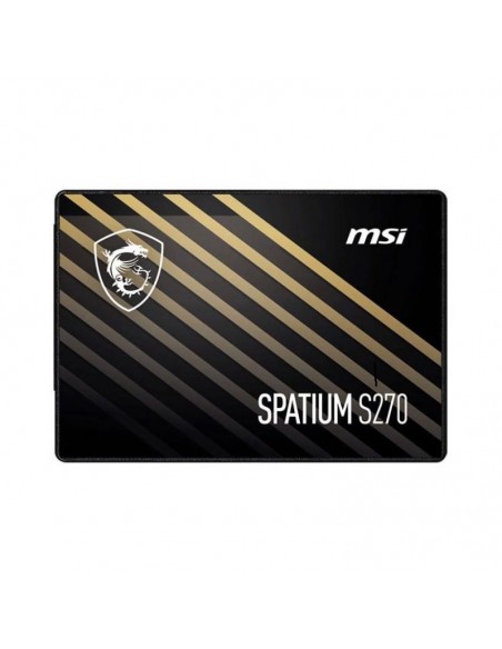 Disque dur ssd pcie MSI Spatium 960Go interface SATA III