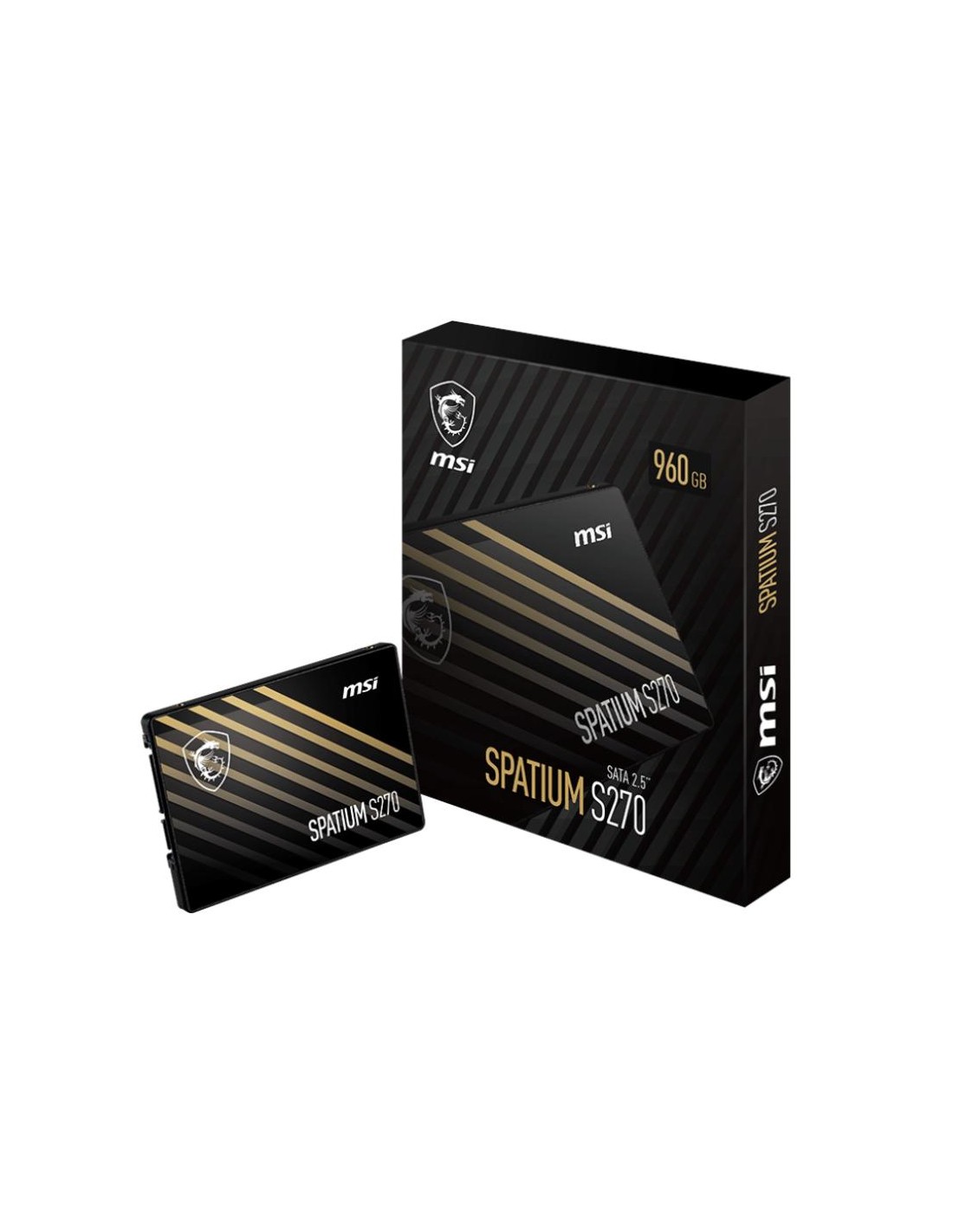 MSI Spatium 960Go SSD rapide et fiable Disque Dur Interne pour PC