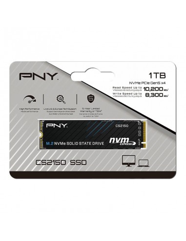 Disque dur interne 1To PCIe Gen5 haute réactivité