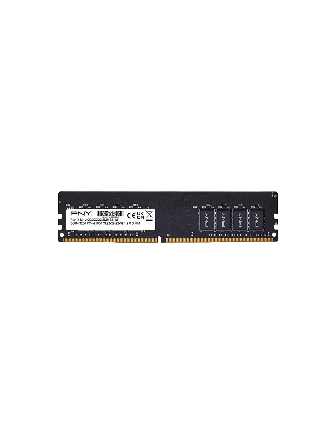 Barrette Mémoire PNY 16Go DDR4 pour PC rapide et stable
