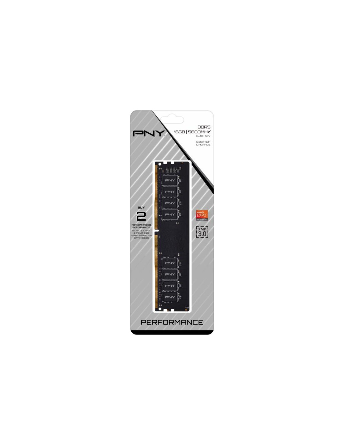 module mémoire DDR5 DIMM 16Go pour configuration gaming avancée