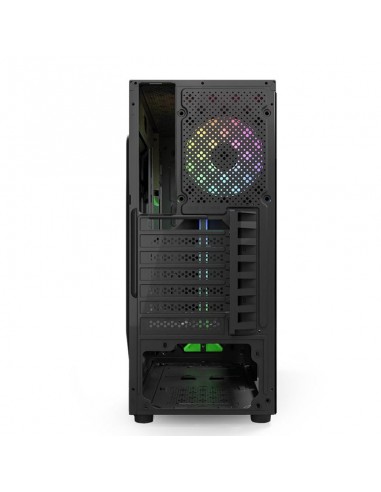 boîtier gamer LED personnalisable refroidissement optimisé silencieux