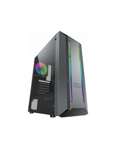 Boitier Gamer AQIRYS MIZAR design gaming moderne avec éclairage ARGB dynamique